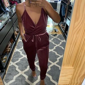 Velour Jumpsuit from Guess (used)